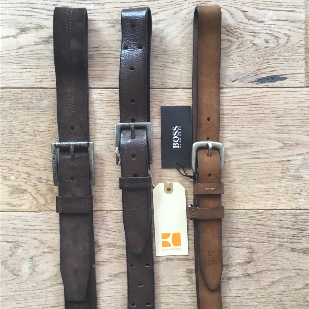 Men’s casual leather belts